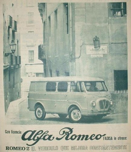 Perkins diesel engine differed from the Alfa Romeo models in that they